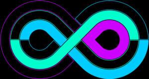 Turquoise Cyan Violet
